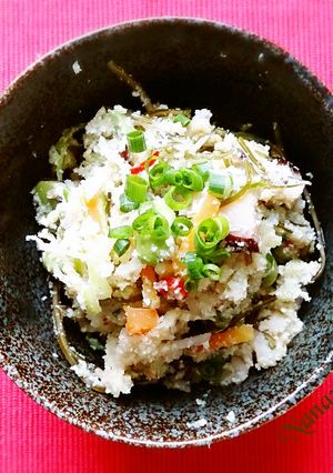 無塩料理☆卯の花～乾物の五目煮アレンジ～-レシピのメイン写真