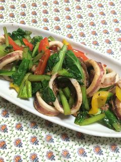 イカの塩麹炒め-レシピのメイン写真