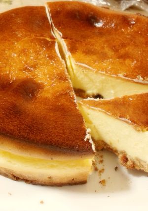 簡単本格的!ベイクドチーズケーキ-レシピのメイン写真