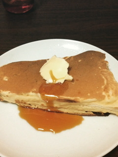 しっかりおいしい!ホットケーキトースト-レシピのメイン写真