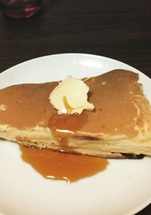 しっかりおいしい！ホットケーキトースト-レシピのメイン写真