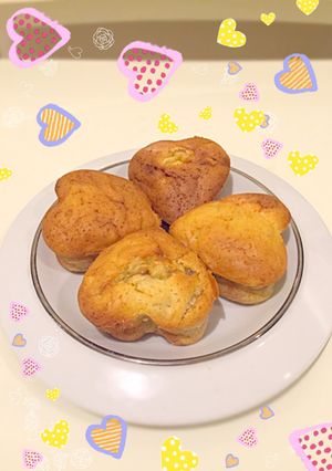 グルテンフリーメープルバナナマフィン-レシピのメイン写真