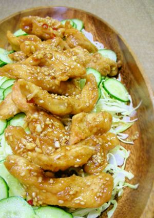 鶏胸肉の南蛮唐揚げ-レシピのメイン写真