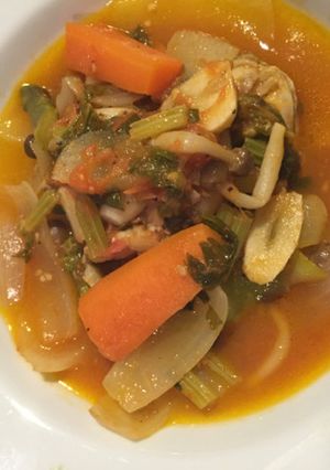 鶏と野菜のトマト煮-レシピのメイン写真