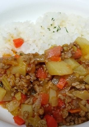 離乳食完了期＊キーマカレー-レシピのメイン写真