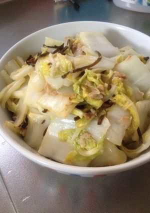 こんなに美味しいとは!白菜の簡単炒め-レシピのメイン写真
