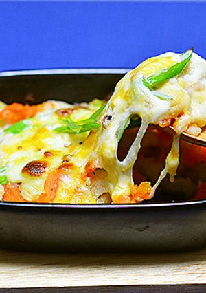 “肉じゃが”がチーズに恋をした♪-レシピのメイン写真