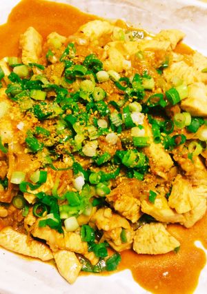 鳥の胸肉ピリ辛炒め-レシピのメイン写真