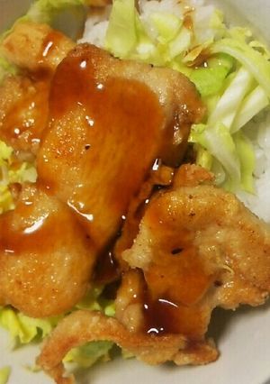 てりやき丼-レシピのメイン写真