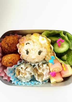 キャラ弁ツムツム ラプンツェル-レシピのメイン写真
