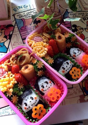 簡単 ひな祭り キャラ弁-レシピのメイン写真