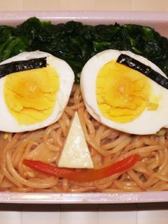 マルちゃん焼そばdeキャラ弁だい!-レシピのメイン写真