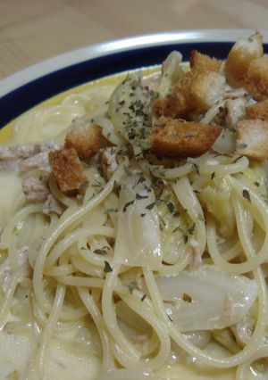 □milk soupスパ□冬は白菜！-レシピのメイン写真