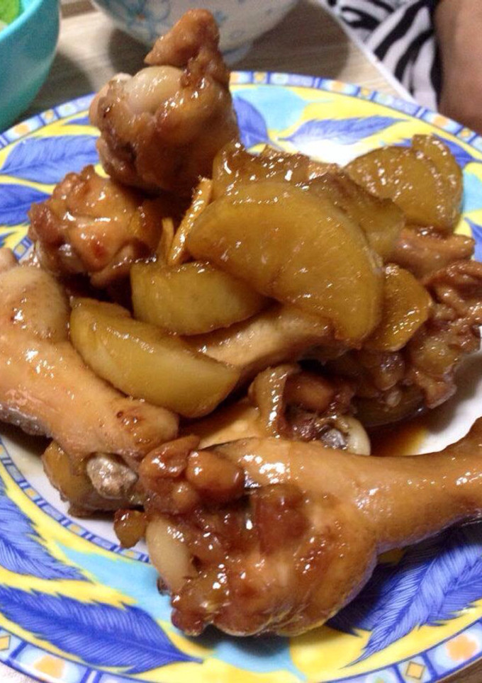 簡単☆手羽元と大根の照煮-レシピのメイン写真