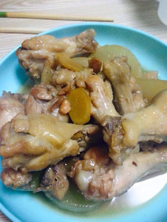 簡単☆手羽元と大根 生姜強め煮物-レシピのメイン写真
