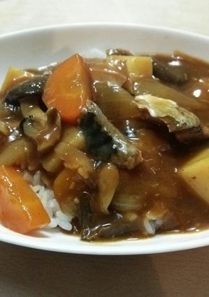 うどんでもうまい!和風☆サバ缶カレー☆-レシピのメイン写真
