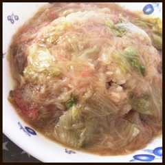 卵なし炒飯☆レタスかにかまあんかけ-レシピのメイン写真