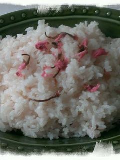 桜のおこわ-レシピのメイン写真