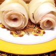 巻き薔薇みたいなクロワッサン型ロール白菜