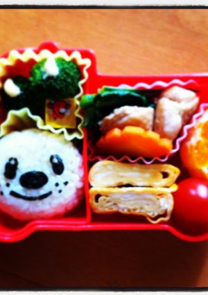 ミジュマルの簡単キャラ弁 海苔だけで♡-レシピのメイン写真