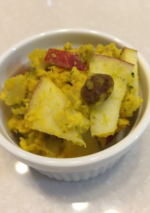 カフェ風！さつま芋と南瓜のスイーツサラダ-レシピのメイン写真