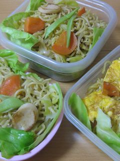 春のやきそばランチ-レシピのメイン写真