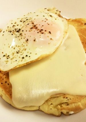 朝食用和風パンケーキ-レシピのメイン写真