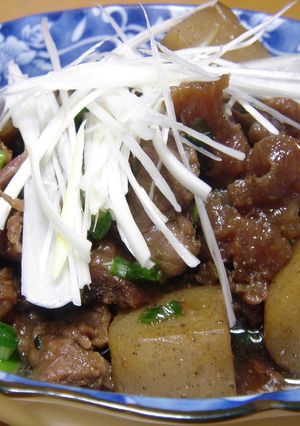 牛すじとこんにゃくの煮込み-レシピのメイン写真