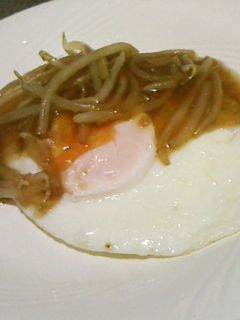 目玉焼きのもやしあん-レシピのメイン写真