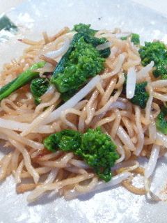 タラコ焼きそば菜の花炒め-レシピのメイン写真