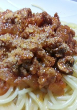 ジュースde簡単！美味しいミートソース☆-レシピのメイン写真