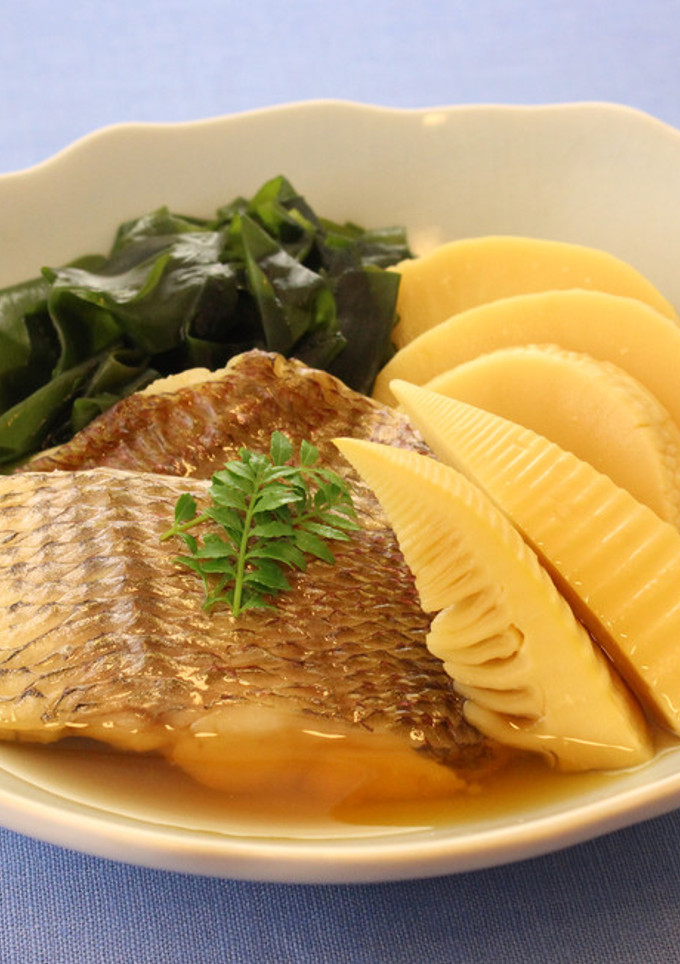 たけのこと鯛の煮物-レシピのメイン写真