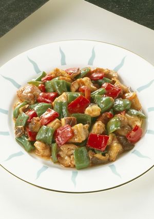 ピーマンと鶏肉の中華風炒め-レシピのメイン写真