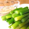 アマドコロの茎の醤油マヨネーズ