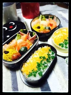 簡単!つたべん菜の花弁当!-レシピのメイン写真