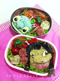 リロ アンド スティッチ キャラ弁-レシピのメイン写真