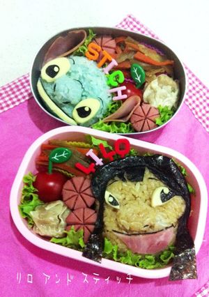 リロ アンド スティッチ キャラ弁-レシピのメイン写真