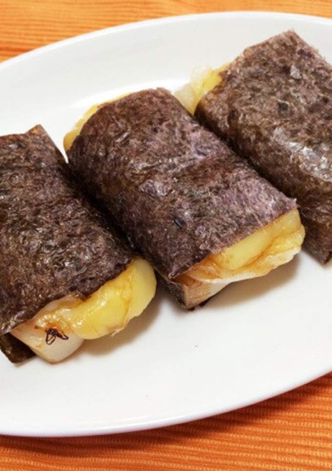 これはやみつき！ねぎマヨチーズの磯辺焼き-レシピのメイン写真