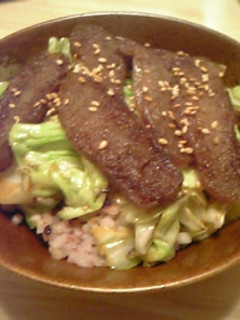 こんにゃく焼肉?丼-レシピのメイン写真
