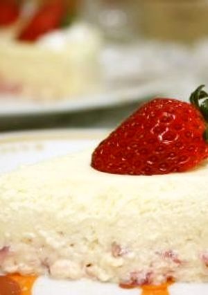 いちごのババロア-レシピのメイン写真