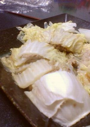 レンジで簡単☆白菜の中華ミルフィーユ-レシピのメイン写真