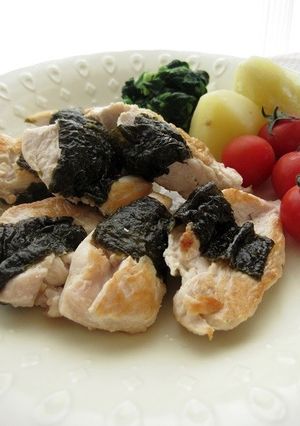 ヘルシー胸肉の磯部巻き-レシピのメイン写真