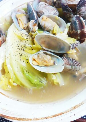 あさりと春キャベツの旨味たっぷりスープ-レシピのメイン写真