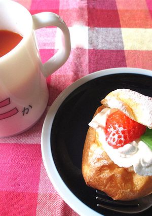 シュークリーム風 シュークリーム-レシピのメイン写真