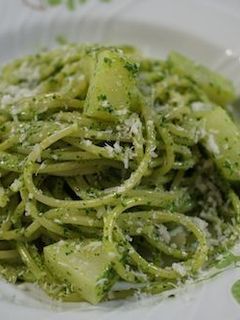 ハンドミキサーで本格ジェノベーゼパスタ-レシピのメイン写真