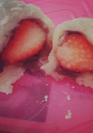 簡単♪フライパンで作るいちご大福-レシピのメイン写真