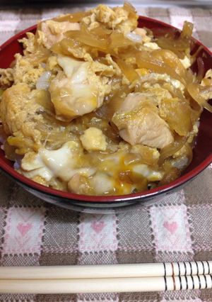 つゆたっぷり親子丼♡-レシピのメイン写真