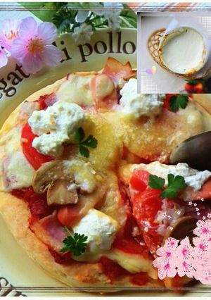 ✨～焼きヨーグルトの厚焼きピザ～✨-レシピのメイン写真