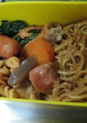 簡単！焼きそば弁当-レシピのメイン写真