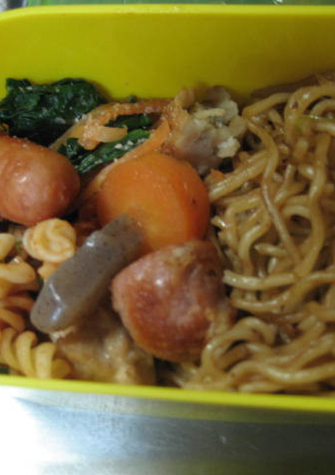 簡単！焼きそば弁当-レシピのメイン写真
